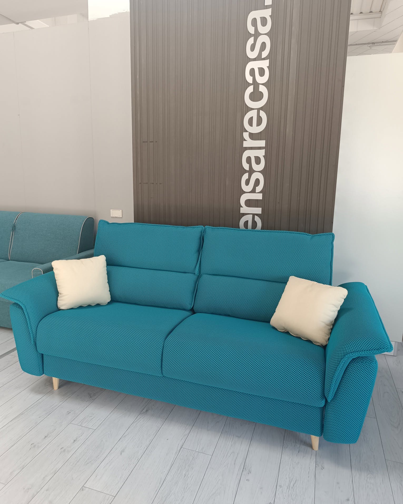 Turquoise sofa bed