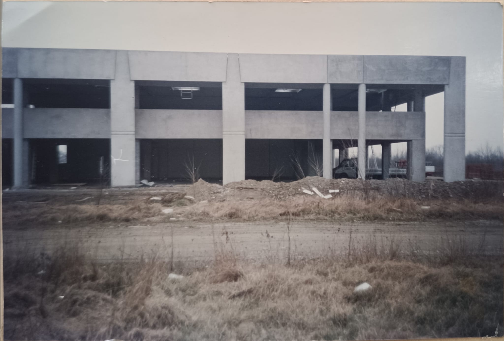 Il cantiere della nuova sede